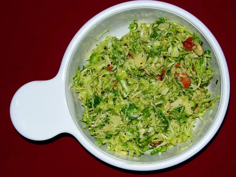 Representative photo of Brussels sprouts salad