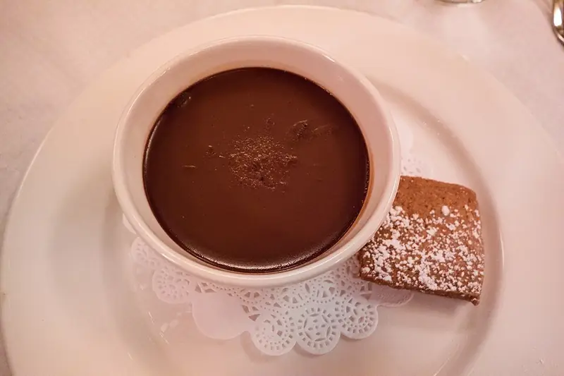 Representative photo of chocolate pot de crème