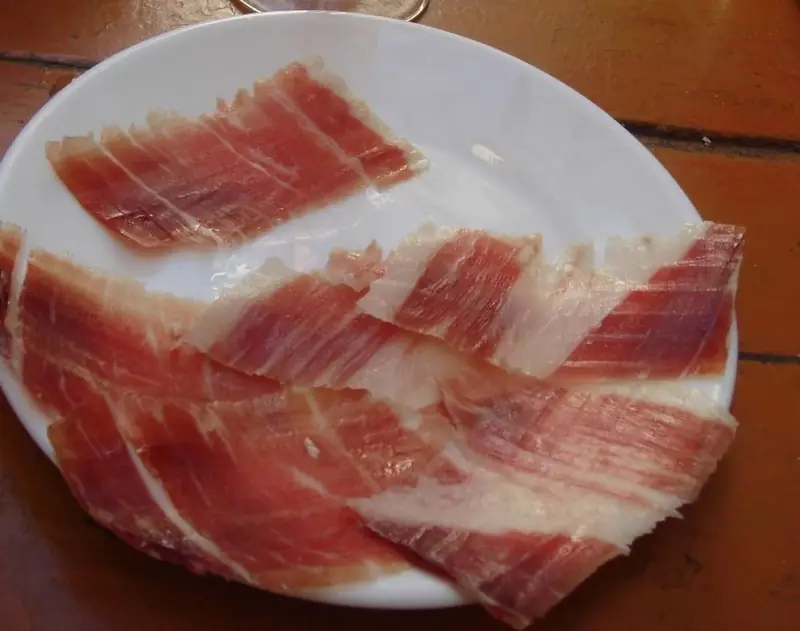 Representative photo of jamón ibérico