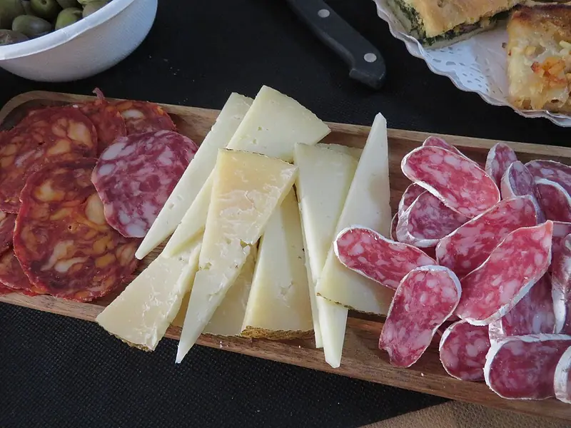 Representative photo of Manchego & cured meats